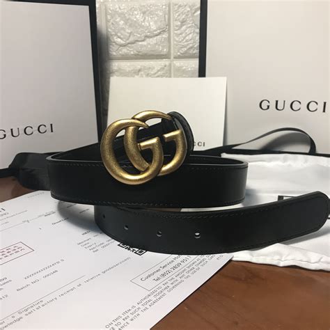 gucci belt gold buckle women's|women's thin black Gucci belt.